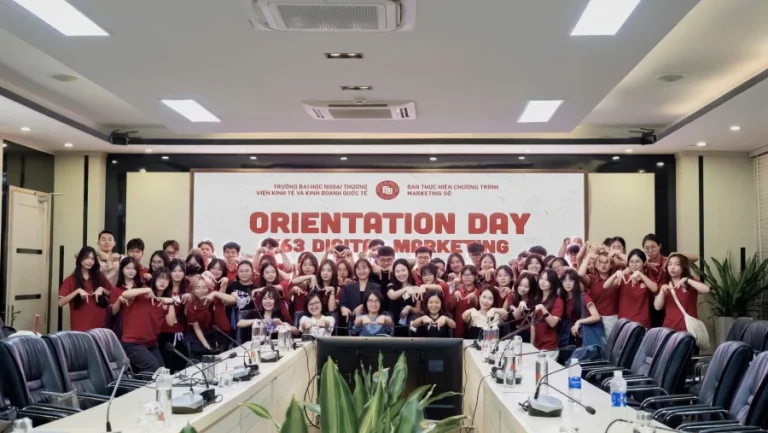 ORIENTATION DAY 2024: KHỞI ĐẦU HÀNH TRÌNH K63 MARKETING SỐ