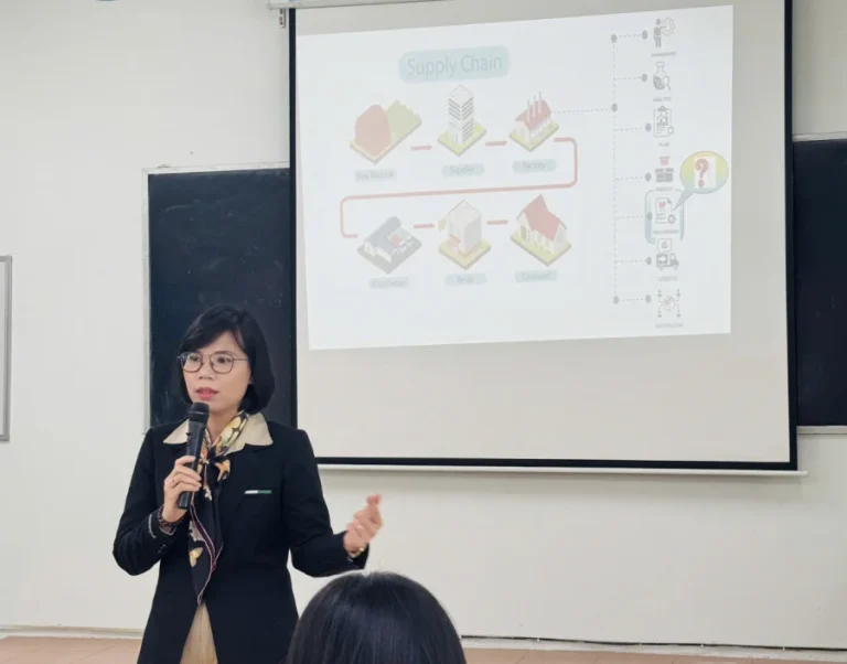 BUỔI CHIA SẺ THỰC TẾ TRONG KHUÔN KHỔ HỌC PHẦN QUẢN LÝ CHUỖI CUNG ỨNG