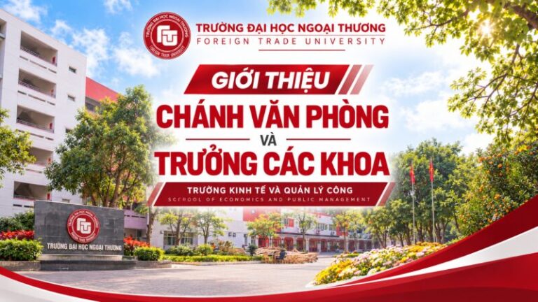 GIỚI THIỆU CHÁNH VĂN PHÒNG TRƯỜNG VÀ TRƯỞNG CÁC KHOA