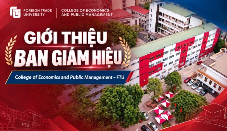 GIỚI THIỆU BAN GIÁM HIỆU TRƯỜNG KINH TẾ VÀ QUẢN LÝ CÔNG